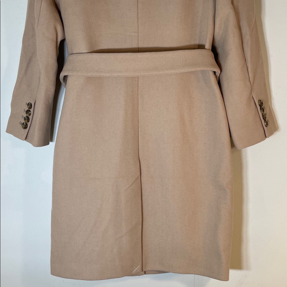 NWT. Ann Taylor Classic Wool Blend Belted Pea Coat. Small. $258! - Picture 12 of 12